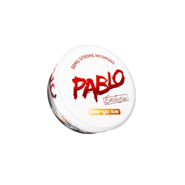 Pablo Nicotine Pouches Exclusive Mango Ice 50mg - Χονδρική
